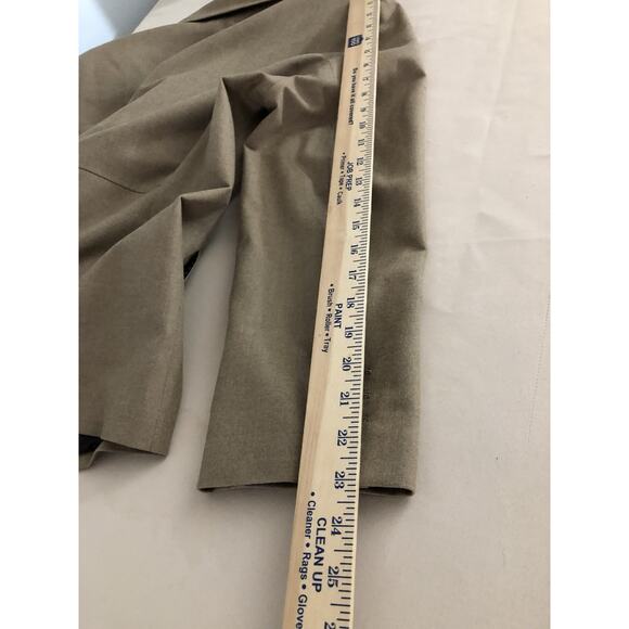 Lafayette 148 Blazer 14 Blue 97% Wool Lined Long Sleeve Mob Wife Office Siren - Picture 10 of 10